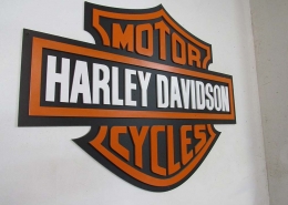 Motor Harley Davidson Cycles Board Sign
